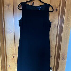 Ann Taylor Black Midi Sheath Dress